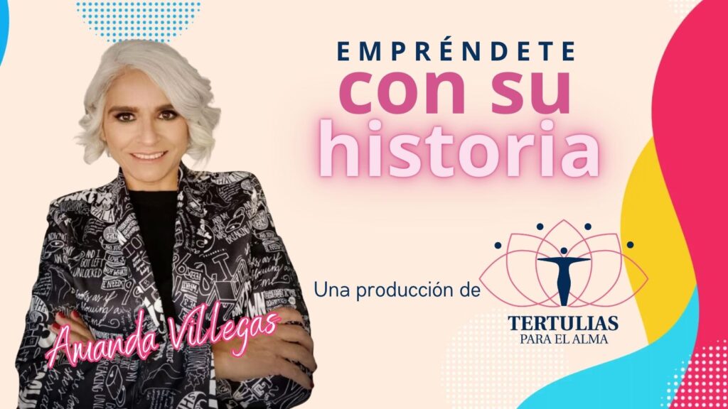 portada del podcast empréndete con su historia