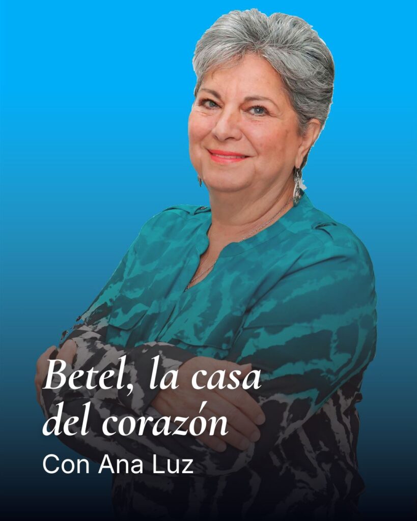Conductora del podcast betel la casa del corazón