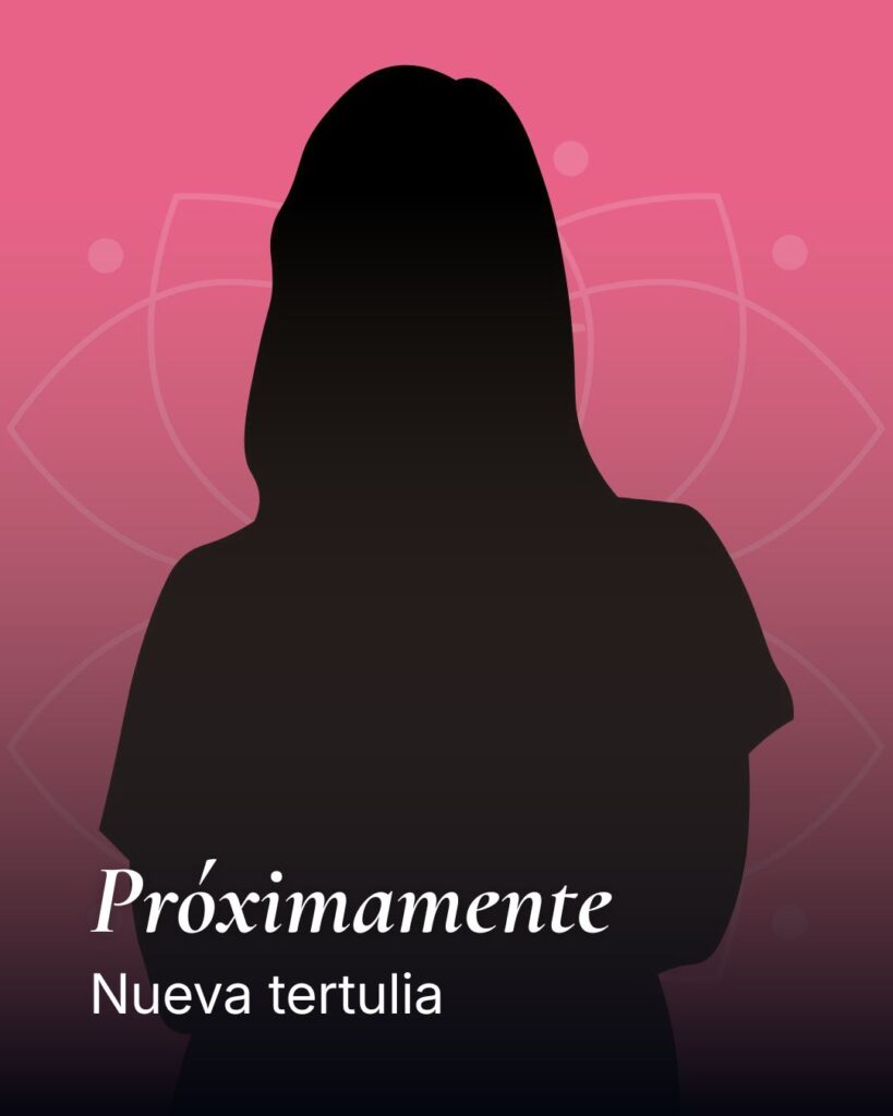 silueta de la próxima tertulia