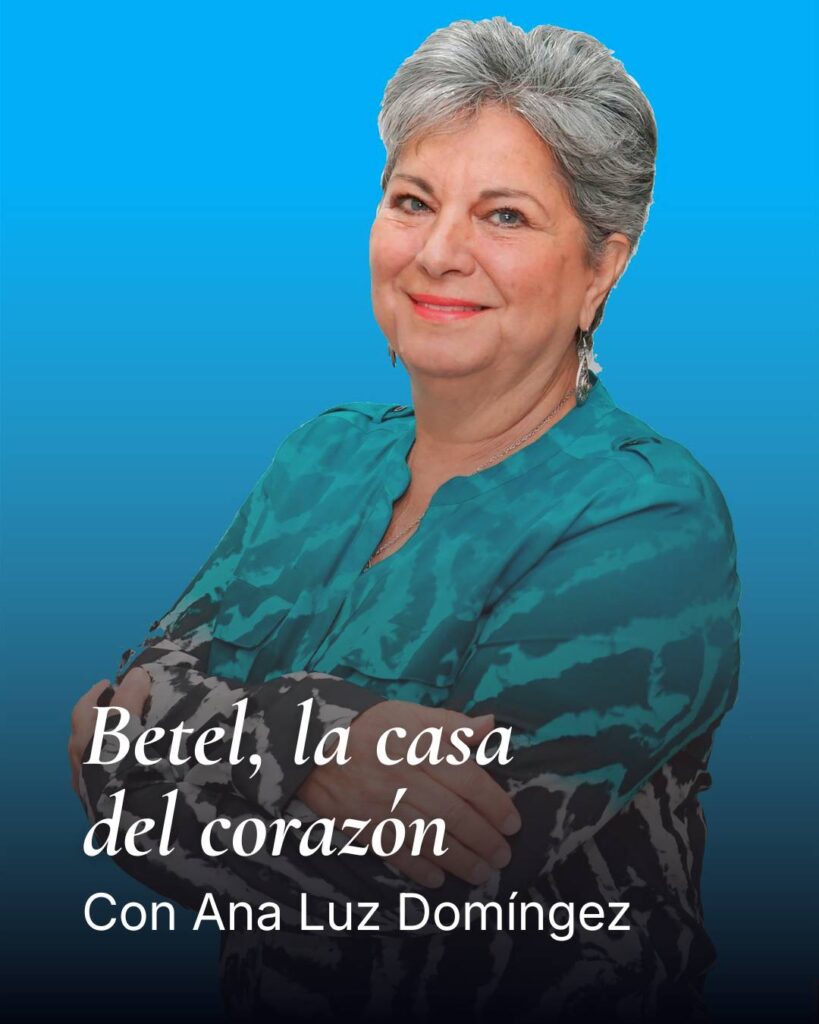 Conductora del podcast betel la casa del corazón